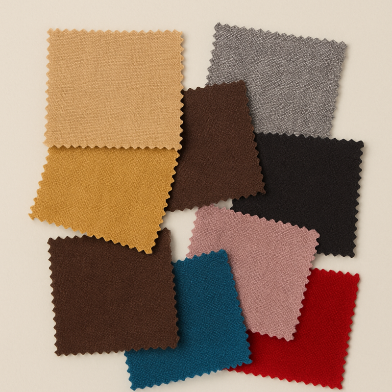 Próbki wszystkich dostępnych tkanin - Zdjęcie główne próbek