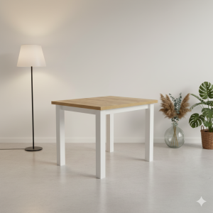 Stół prostokątny MINI - Nierozkładany, nowoczesny design, 100x70, 120x80 cm