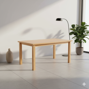 Stół prostokątny KANT - Rozkładany, nowoczesny design, różne wymiary, 140x80, 150x80, 160x90 cm