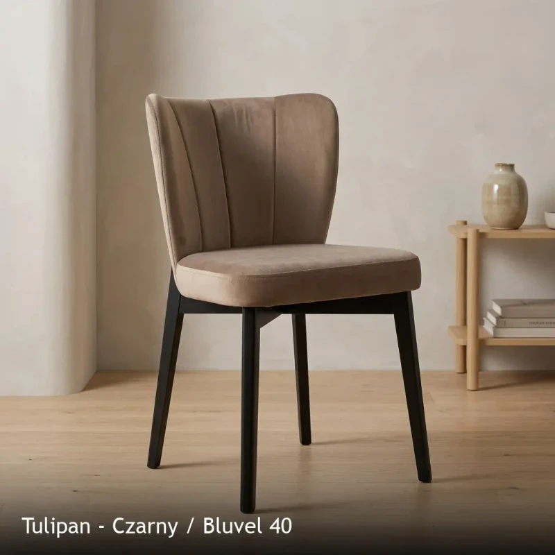 Tulipan - Czarny - Bluvel 40