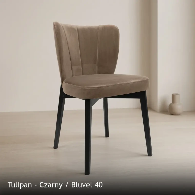 Tulipan - Czarny - Bluvel 40