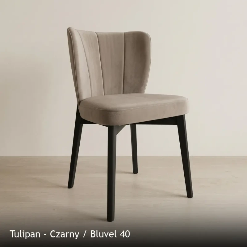 Tulipan - Czarny - Bluvel 40
