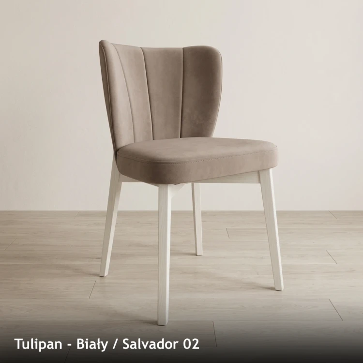 TULIPAN - stelaż Biały, tkanina Salvador 02