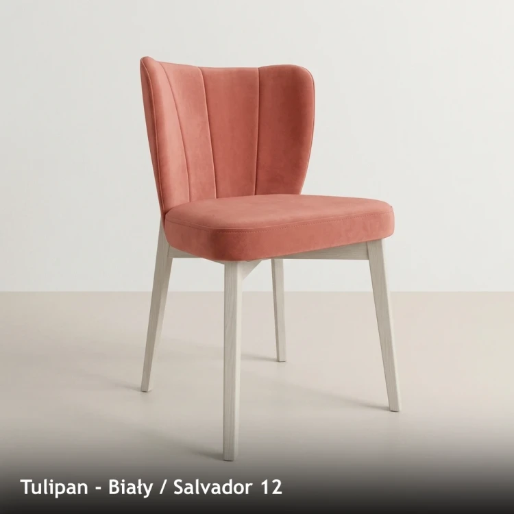 TULIPAN - stelaż Biały, tkanina Salvador 12