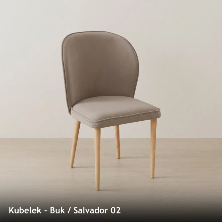 KUBEŁEK - stelaż Buk, tkanina Salvador 02