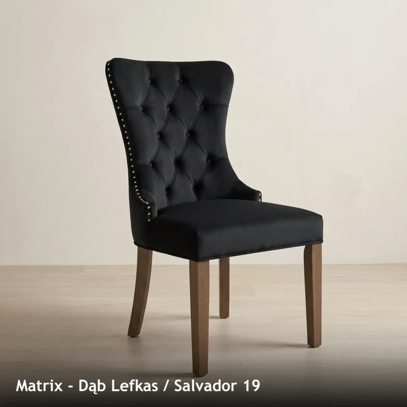 Krzesło tapicerowane MATRIX - Dąb Lefkas, Salvador 19