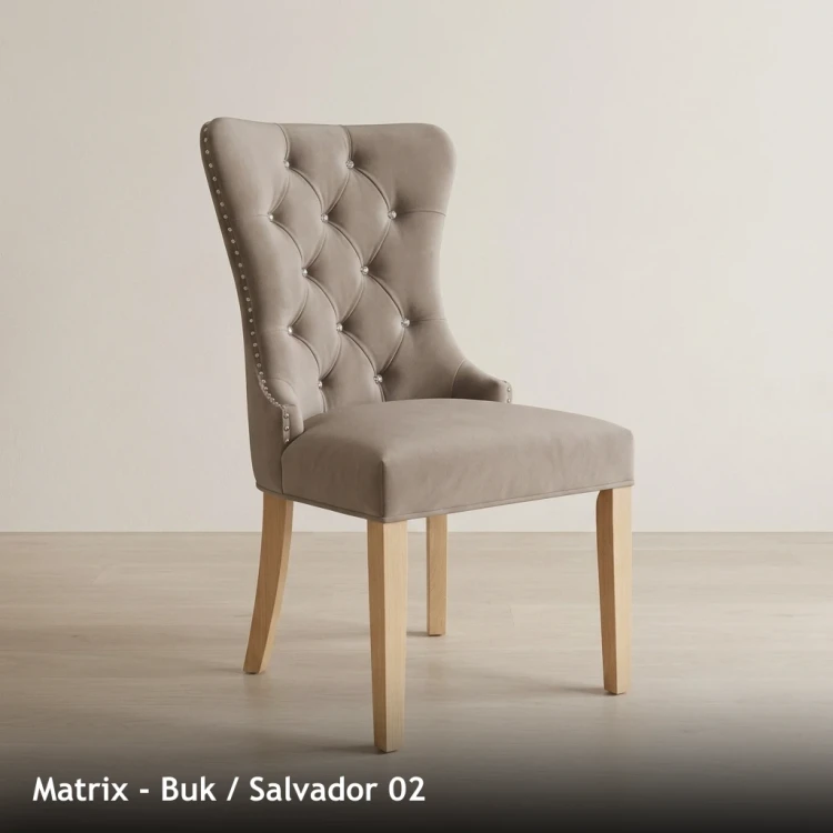 MATRIX - stelaż Buk, tkanina Salvador 02