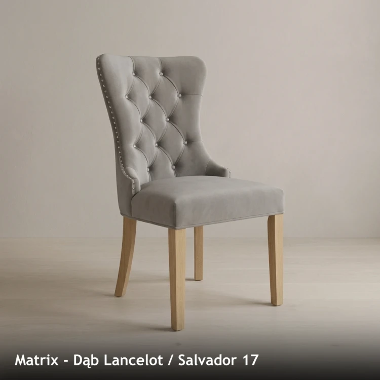 MATRIX - stelaż Dąb Lancelot, tkanina Salvador 17
