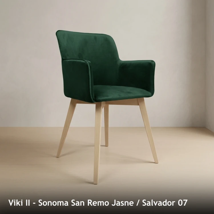 VIKI II - stelaż Sonoma San Remo Jasne, tkanina Salvador 07