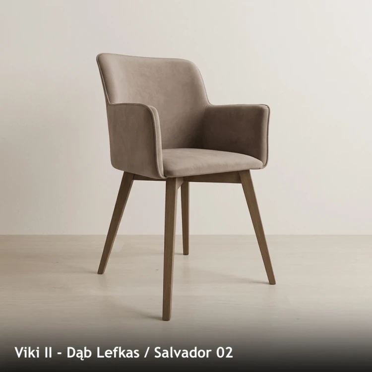 VIKI II - stelaż Dąb Lefkas, tkanina Salvador 02