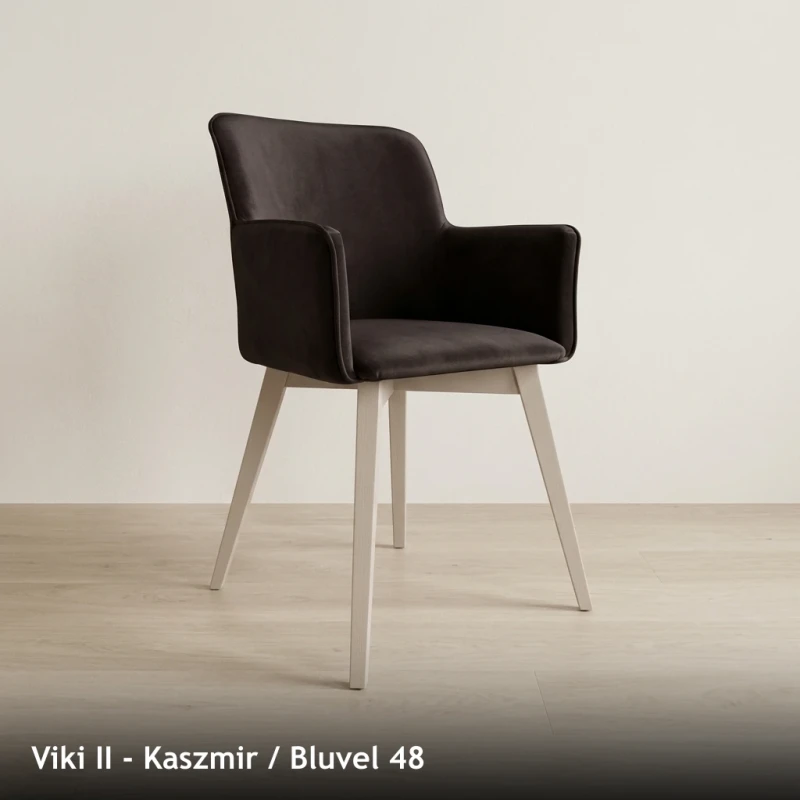 Krzesło tapicerowane VIKI II - Viki II, Kaszmir, Bluvel 48