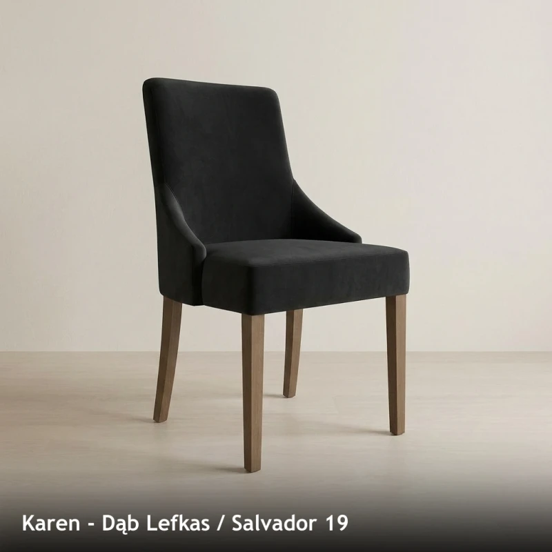 Krzesło tapicerowane KAREN - Dąb Lefkas, Salvador 19