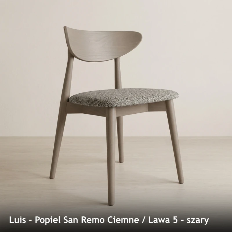 Luis - Popiel San Remo Ciemne - Lawa 5 - szary