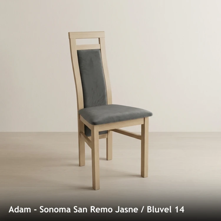 ADAM - stelaż Sonoma San Remo Jasne, tkanina Bluvel 14