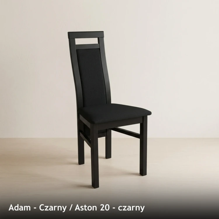 ADAM - stelaż Czarny, tkanina Aston 20, czarny