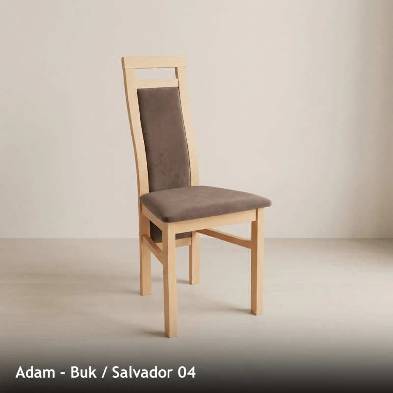 Krzesło tapicerowane ADAM - Buk, Salvador 04