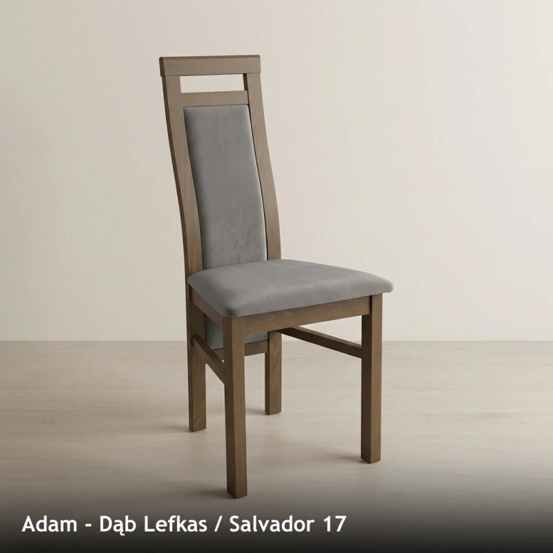 Krzesło tapicerowane ADAM - Dąb Lefkas, Salvador 17