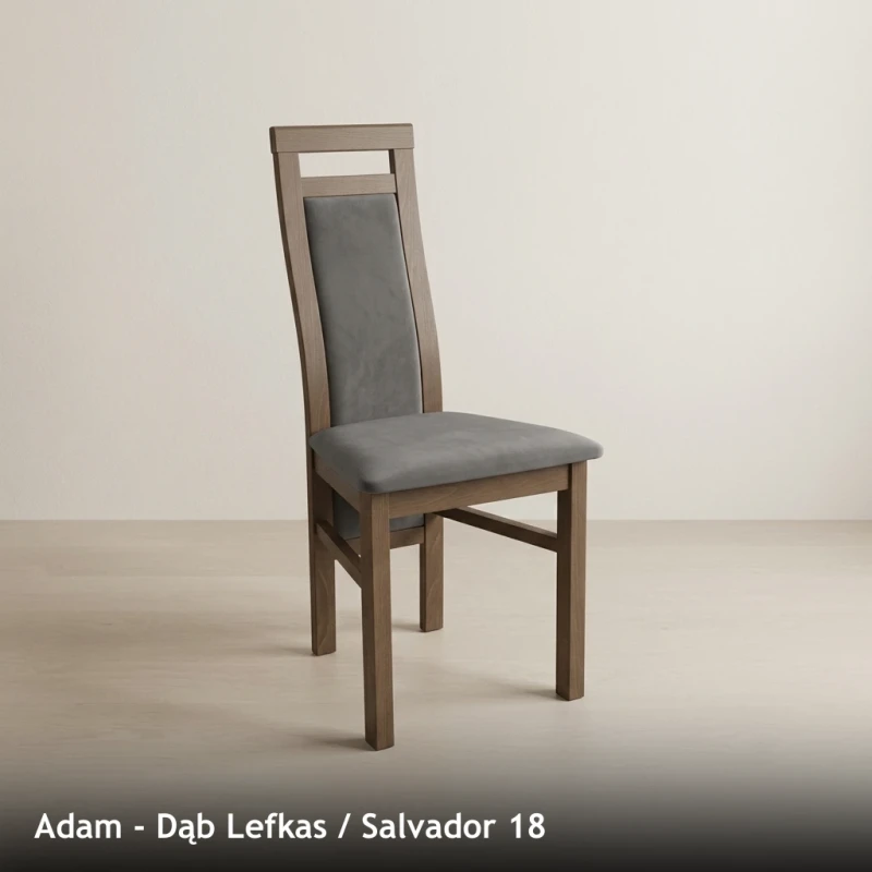 Krzesło tapicerowane ADAM - Dąb Lefkas, Salvador 18