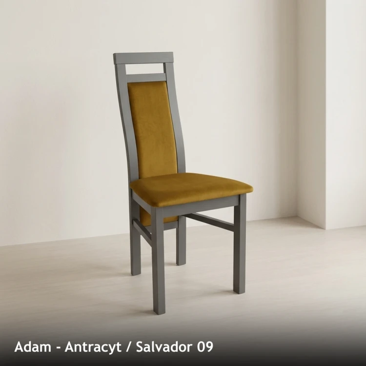 ADAM - stelaż Antracyt, tkanina Salvador 09