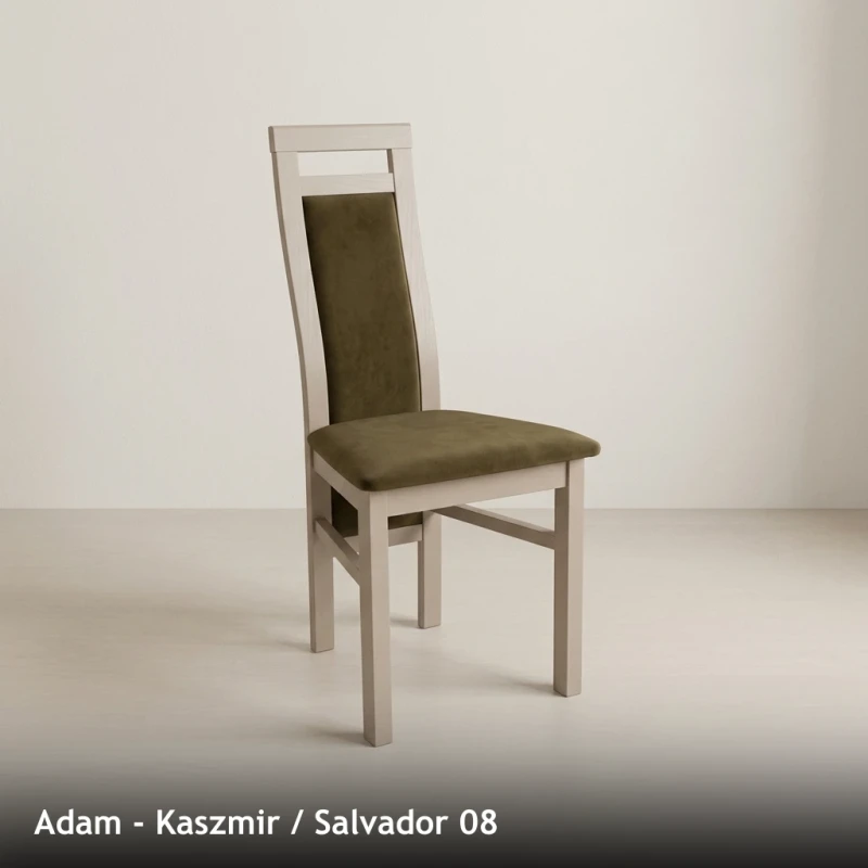 Krzesło tapicerowane ADAM - Kaszmir, Salvador 08