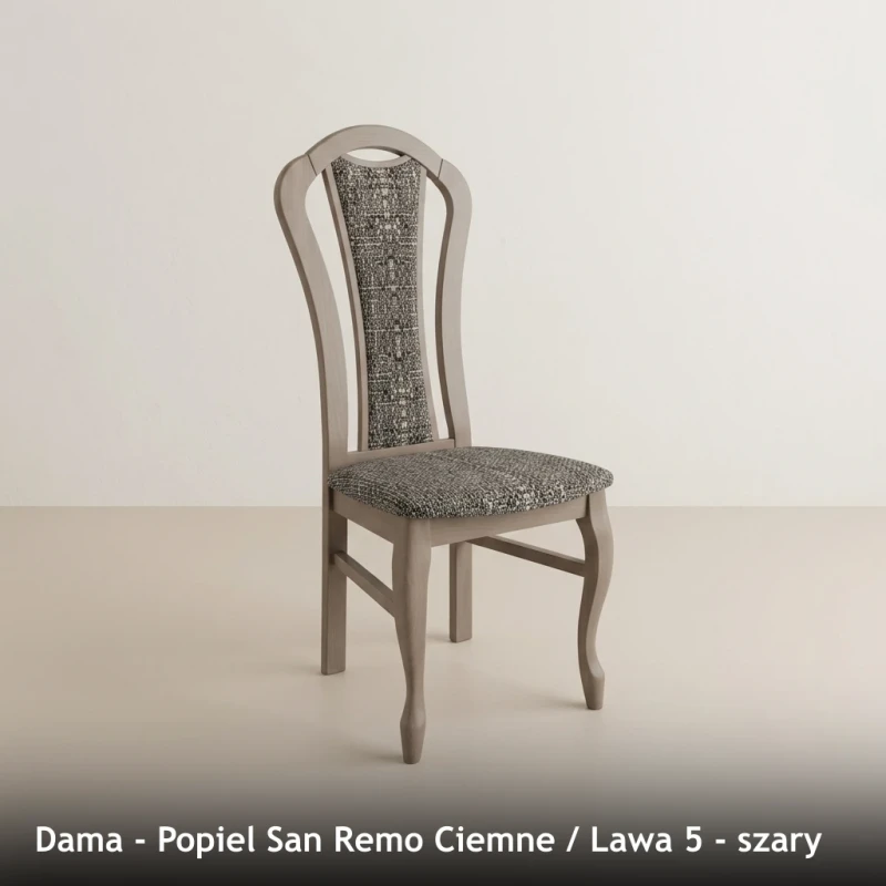 Dama - Popiel San Remo Ciemne - Lawa 5 - szary