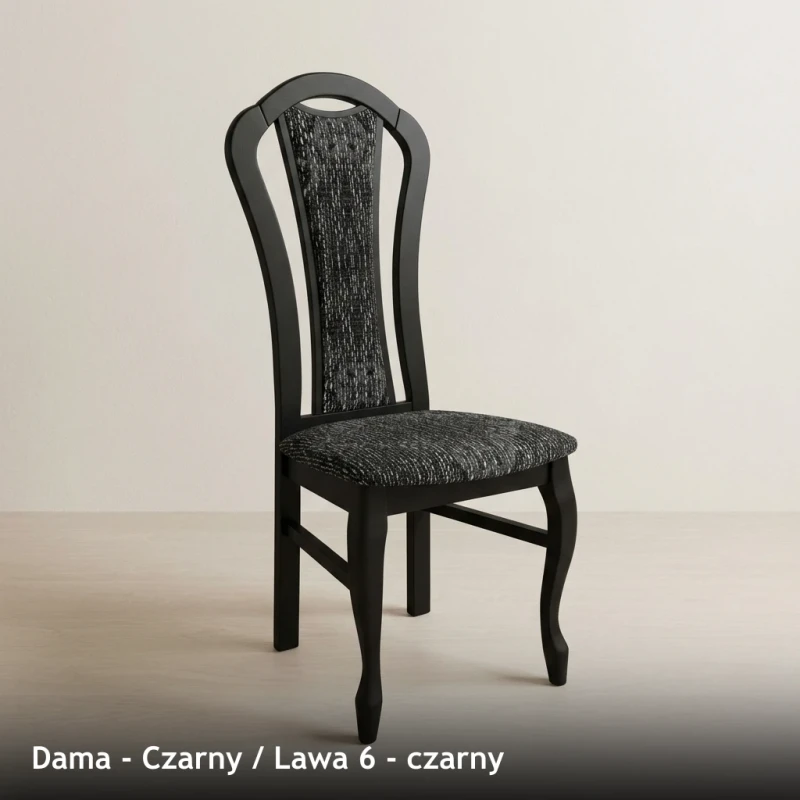 Dama - Czarny - Lawa 6 - czarny
