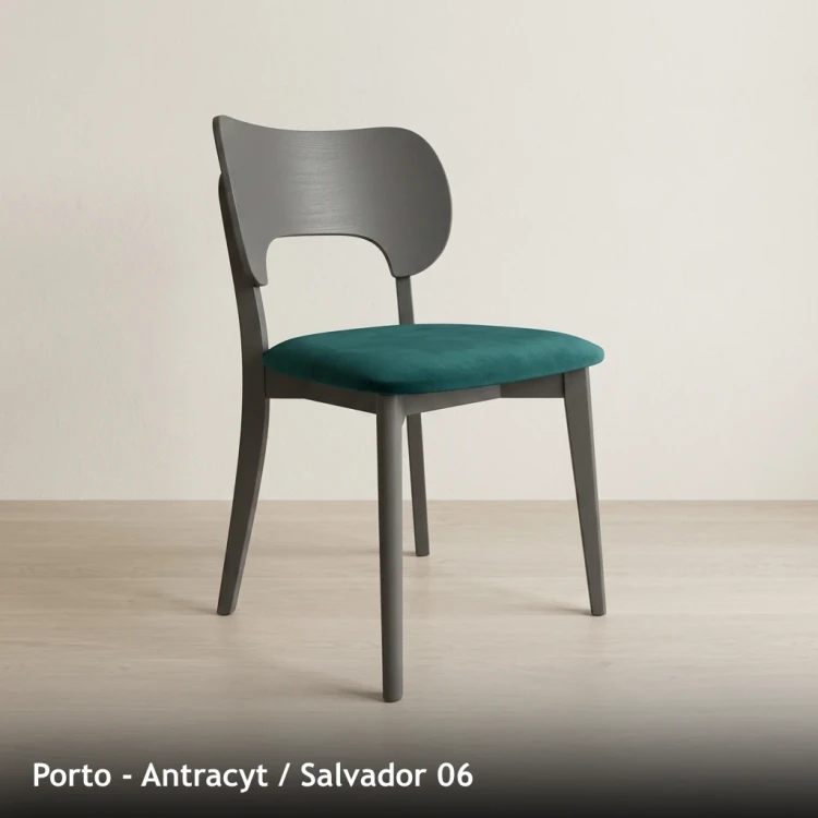 PORTO - stelaż Antracyt, tkanina Salvador 06