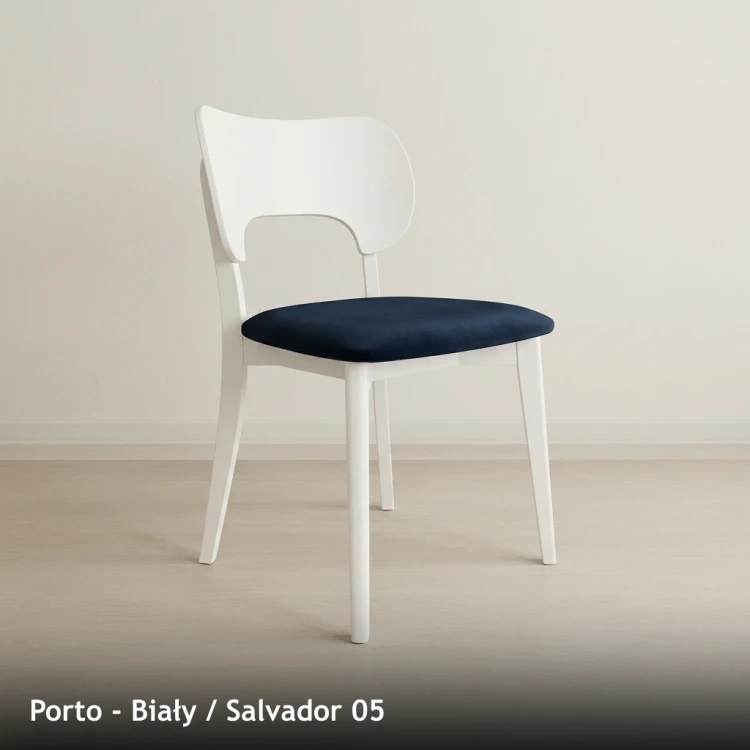 PORTO - stelaż Biały, tkanina Salvador 05