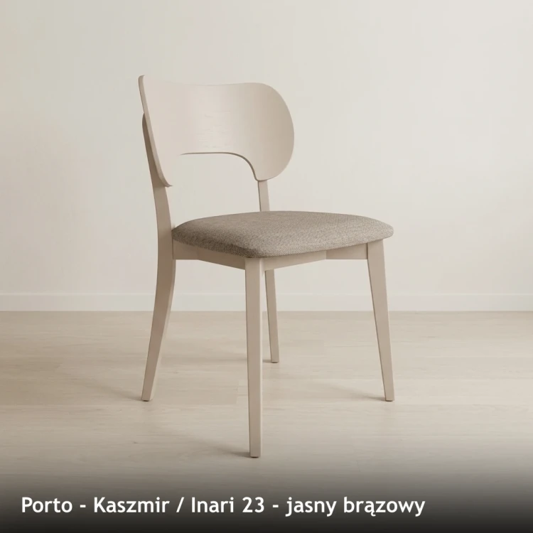 PORTO - stelaż Kaszmir, tkanina Inari 23, jasny brązowy