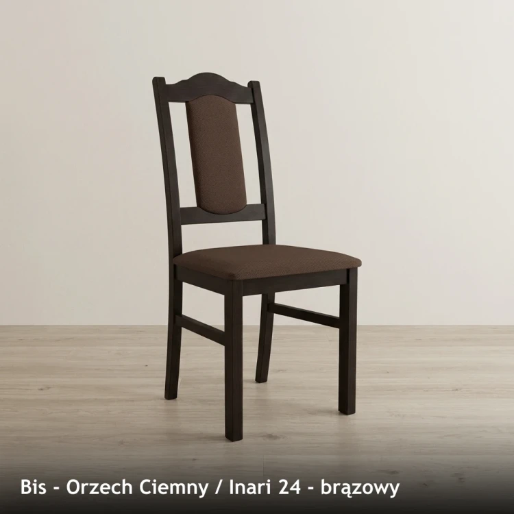 BIS - stelaż Orzech Ciemny, tkanina Inari 24, brązowy