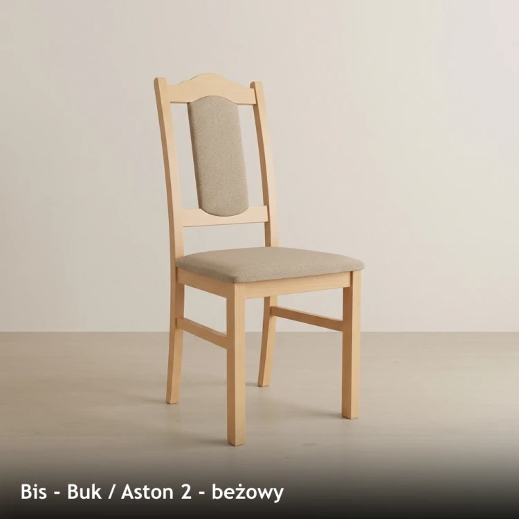 BIS - stelaż Buk, tkanina Aston 2, beżowy