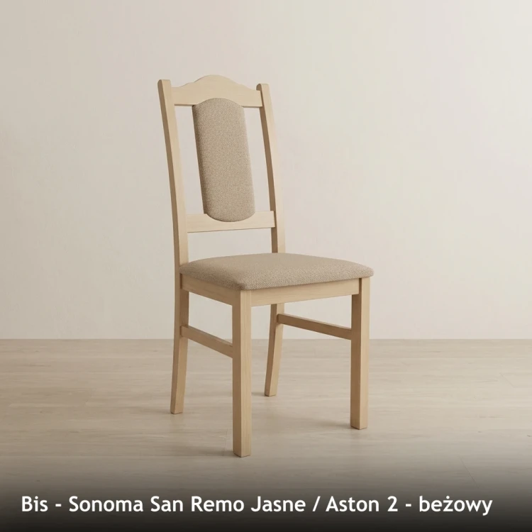 BIS - stelaż Sonoma San Remo Jasne, tkanina Aston 2, beżowy