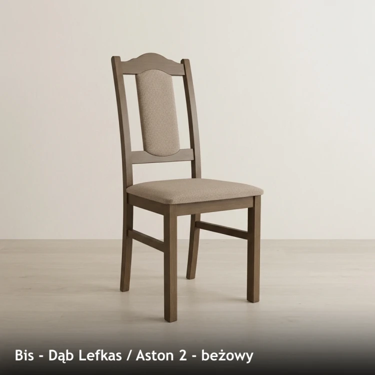BIS - stelaż Dąb Lefkas, tkanina Aston 2, beżowy