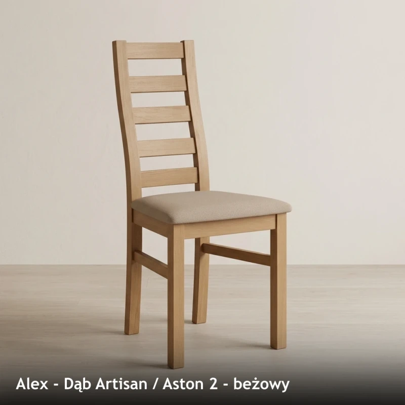 Alex - Dąb Artisan - Aston 2 - beżowy