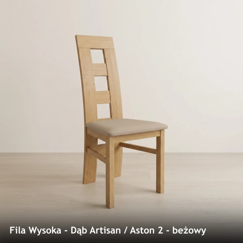 Fila Wysoka - Dąb Artisan - Aston 2 - beżowy