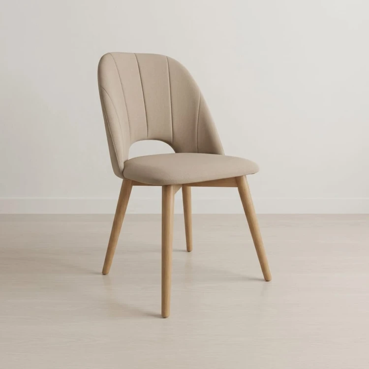 GUSTO II - stelaż Dąb Artisan, tkanina Aston 2, beżowy