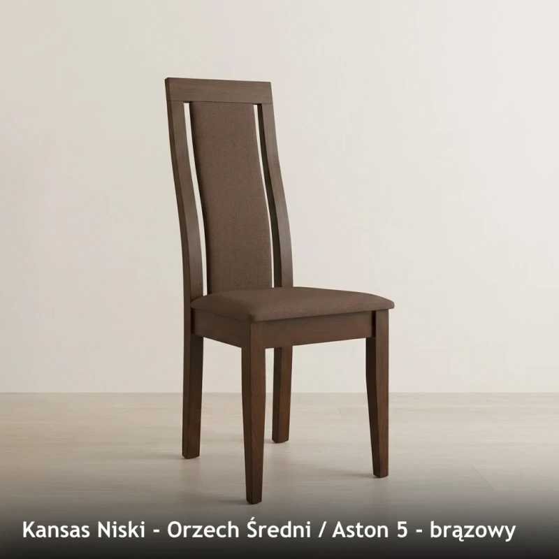 Kansas Niski - Orzech Średni - Aston 5 - brązowy