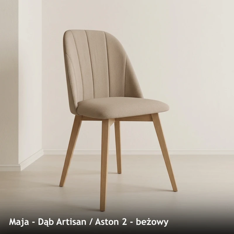 Maja - Dąb Artisan - Aston 2 - beżowy