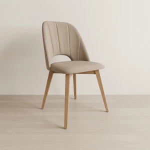 Krzesło tapicerowane MAJA II kubełkowe do jadalni i salonu – nowoczesny design i komfort