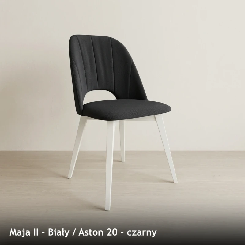 Maja II - Biały - Aston 20 - czarny