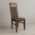 MYDEŁKO - stelaż Orzech Średni, tkanina Aston 5, brązowy