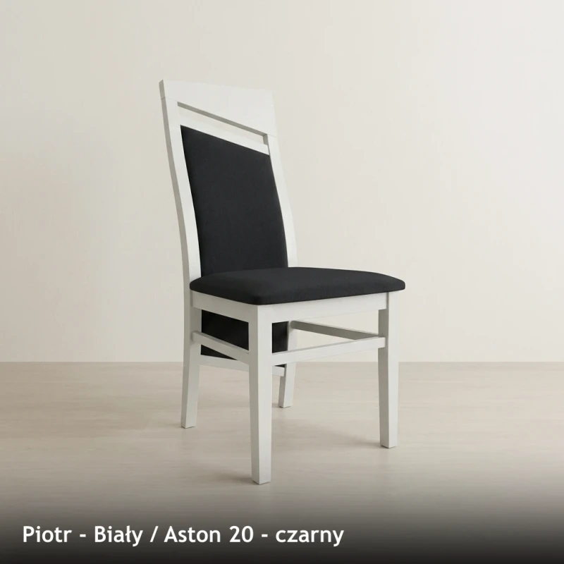 Piotr - Biały - Aston 20 - czarny