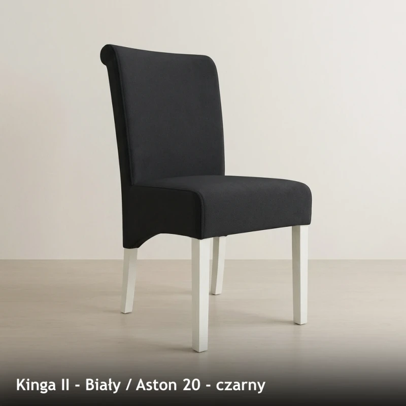 Kinga II - Biały - Aston 20 - czarny