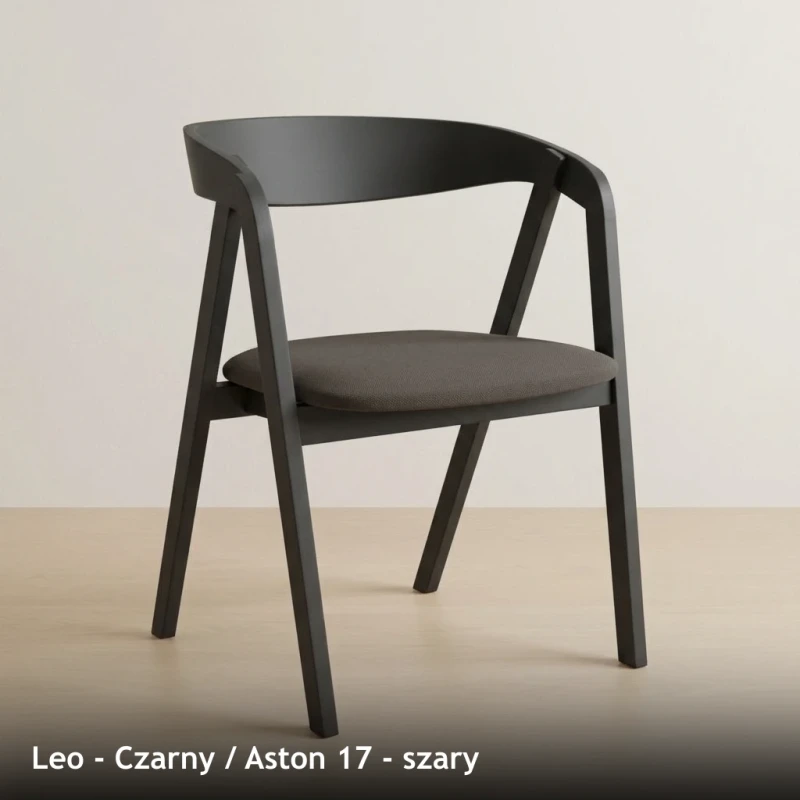 Leo - Czarny - Aston 17 - szary