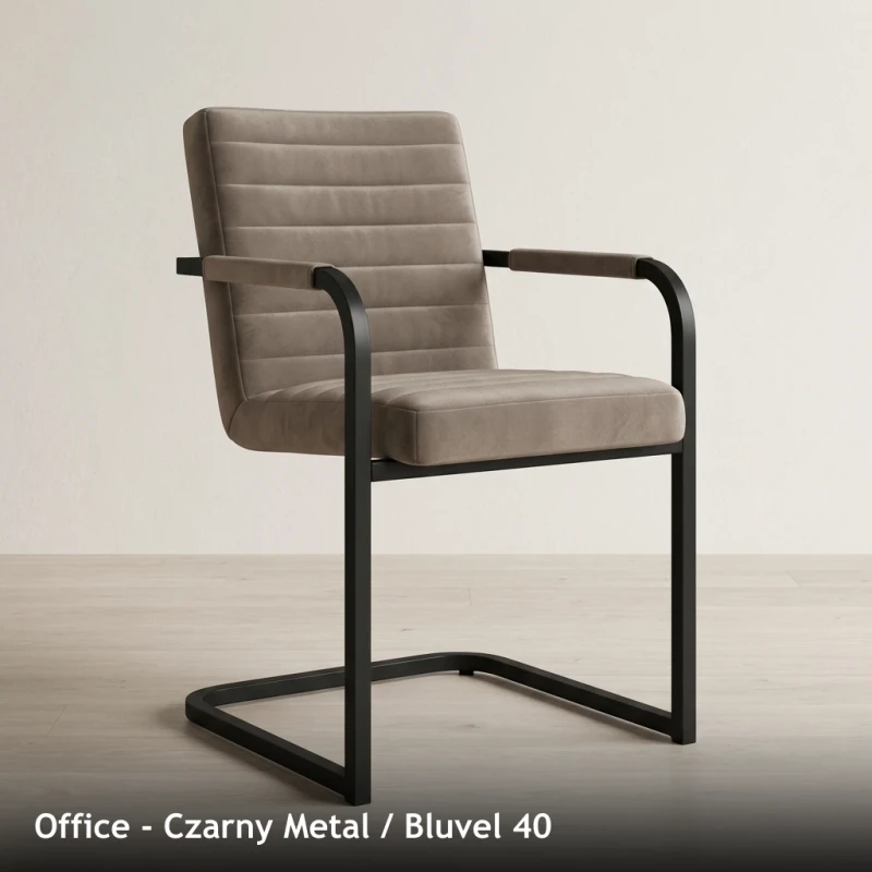 Office - Czarny Metal - Bluvel 40