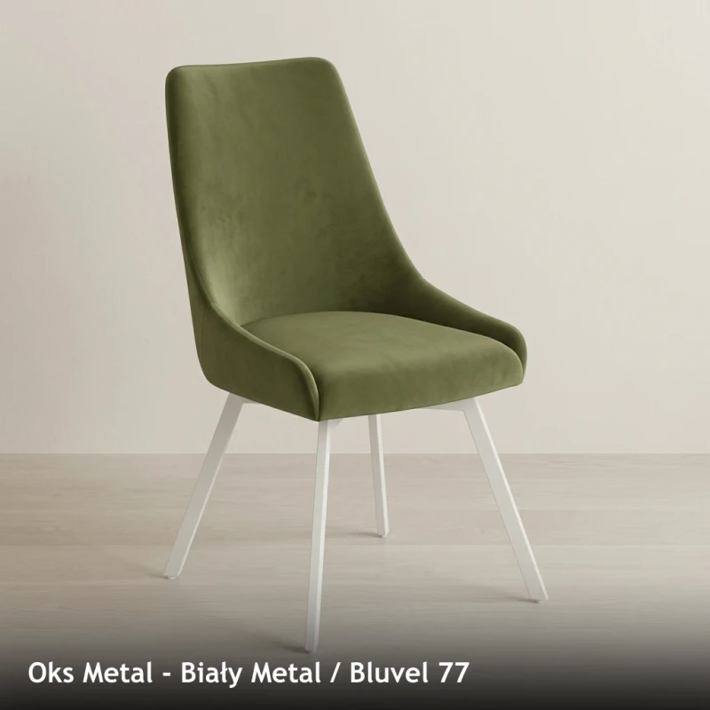 Oks Metal - Biały Metal - Bluvel 77
