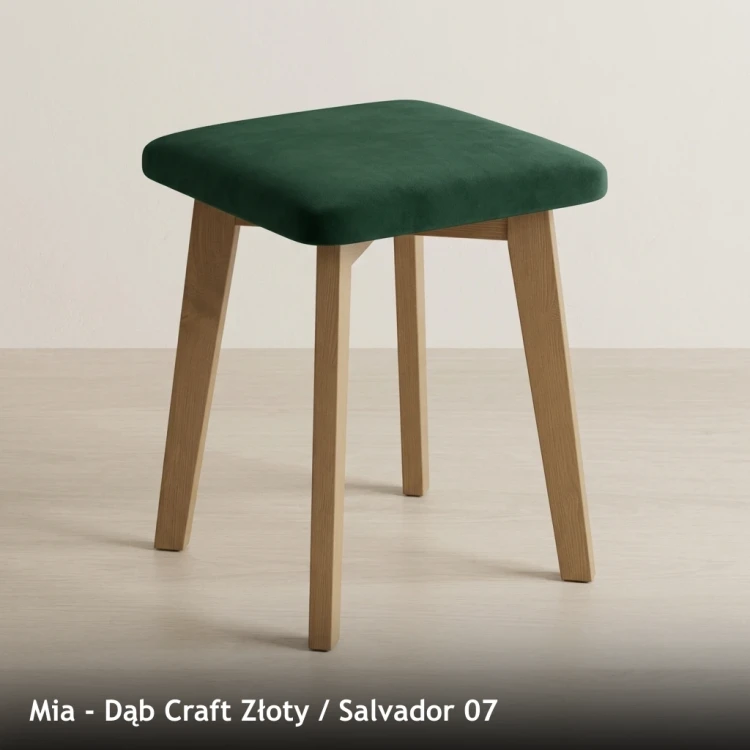 MIA - stelaż Dąb Craft Złoty, tkanina Salvador 07