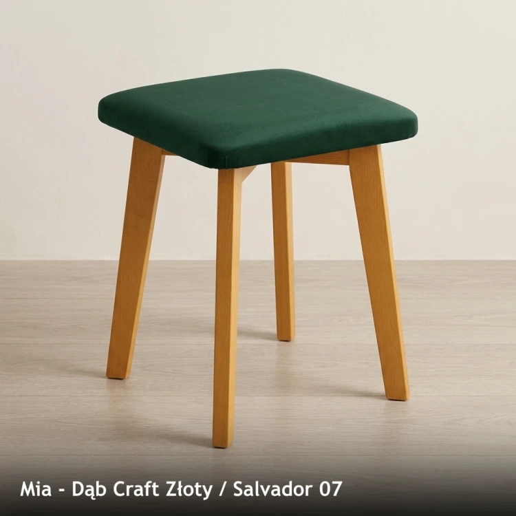 MIA - stelaż Dąb Craft Złoty, tkanina Salvador 07