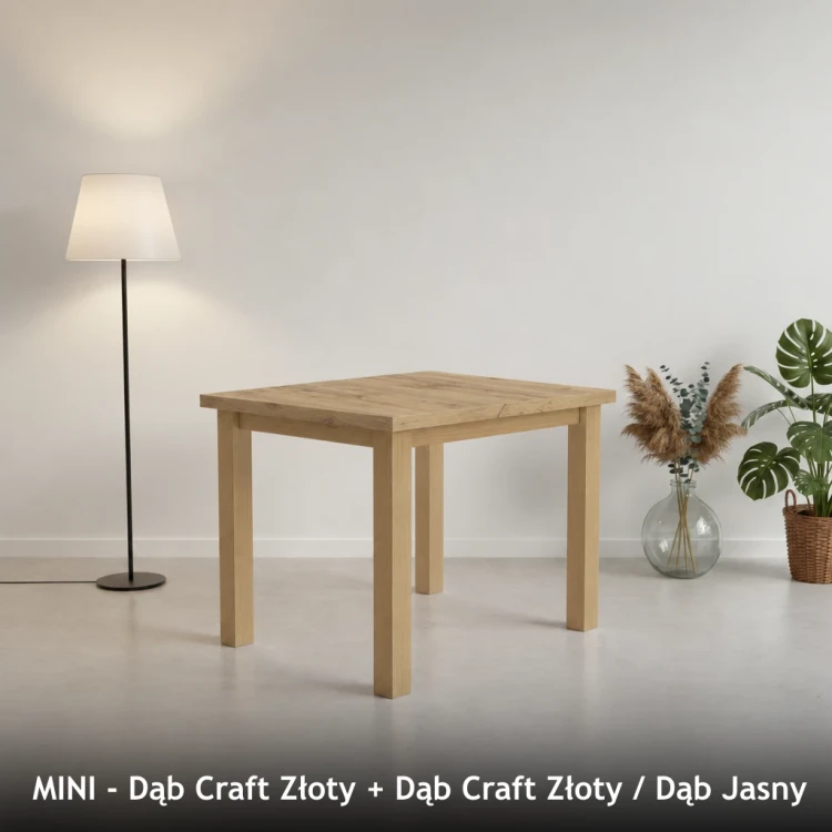 MINI - Dąb Craft Złoty + Dąb Craft Złoty / Dąb Jasny