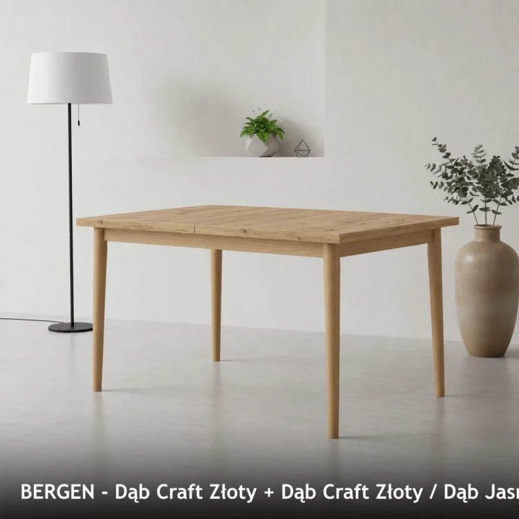 BERGEN - Dąb Craft Złoty + Dąb Craft Złoty / Dąb Jasny